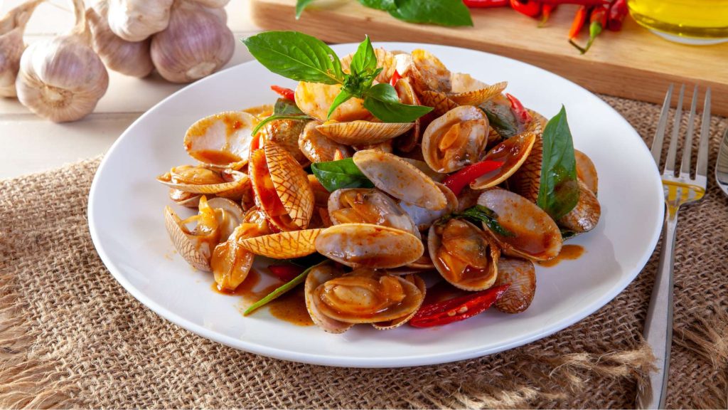 Resep kerang tumis teras