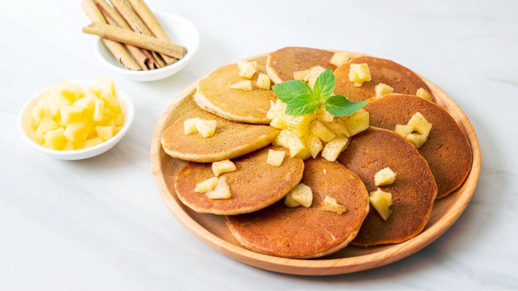 Resep pancake apel