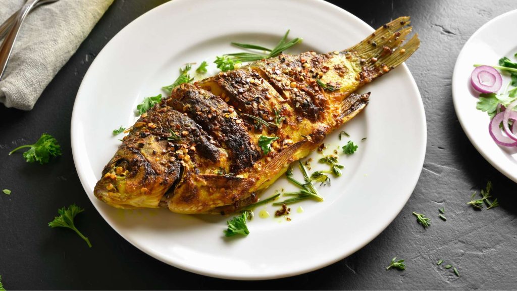 Ikan pacak bumbu padang