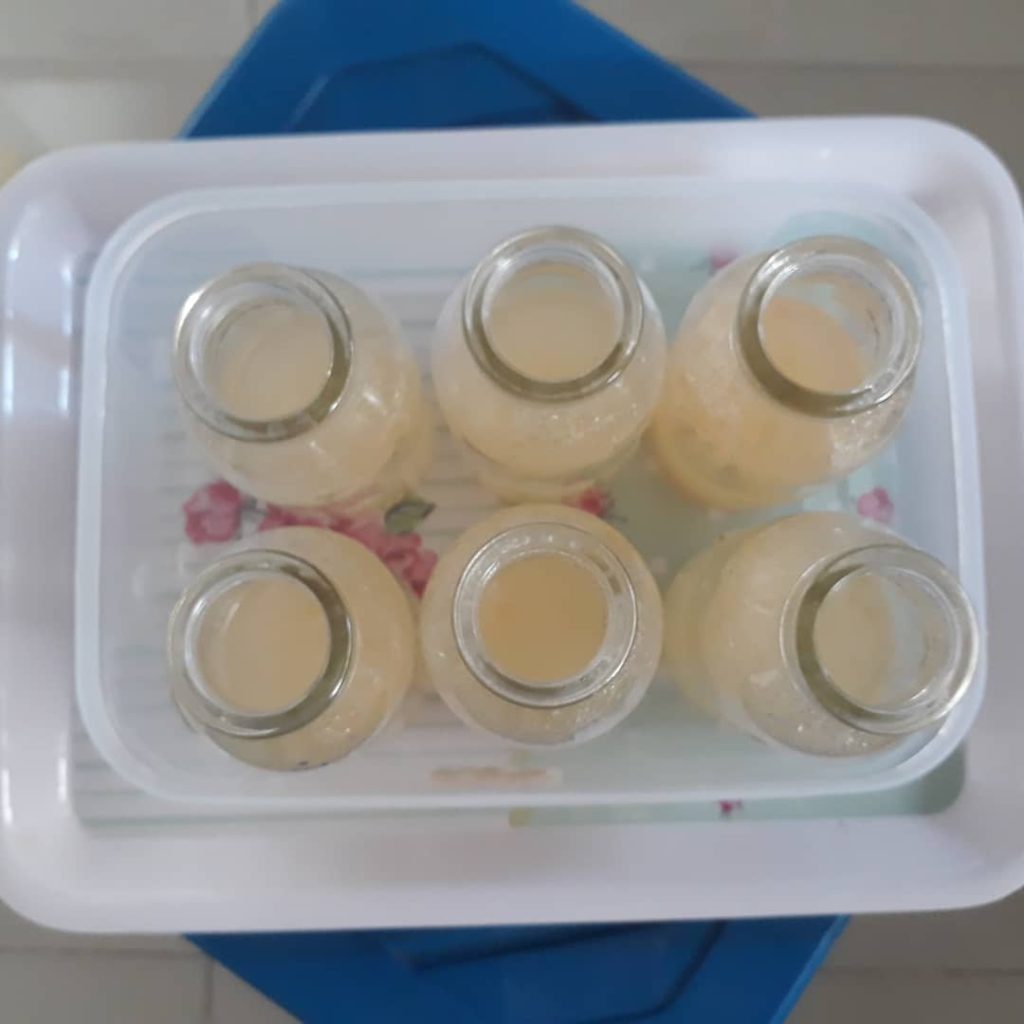 Hasil olahan kaldu ayam