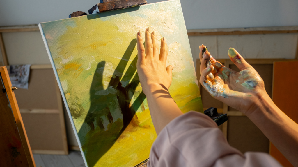 finger painting