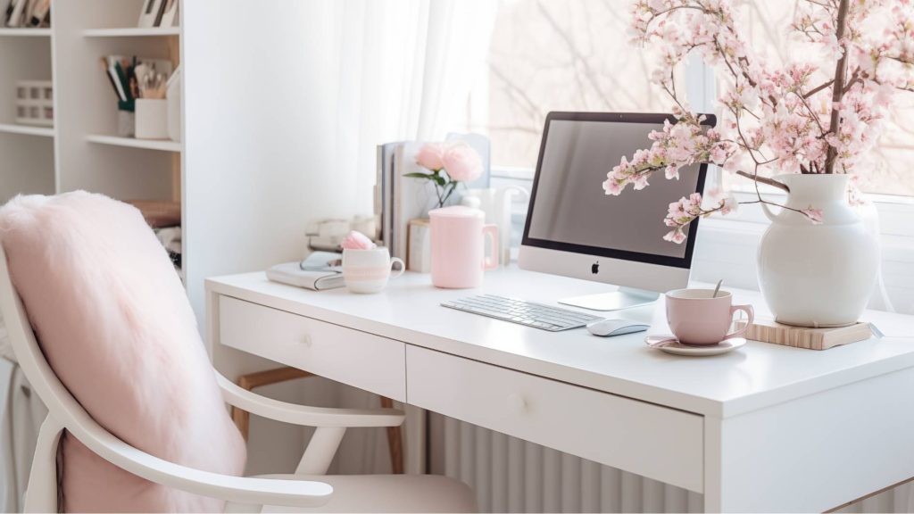 Desain meja kerja kantor
