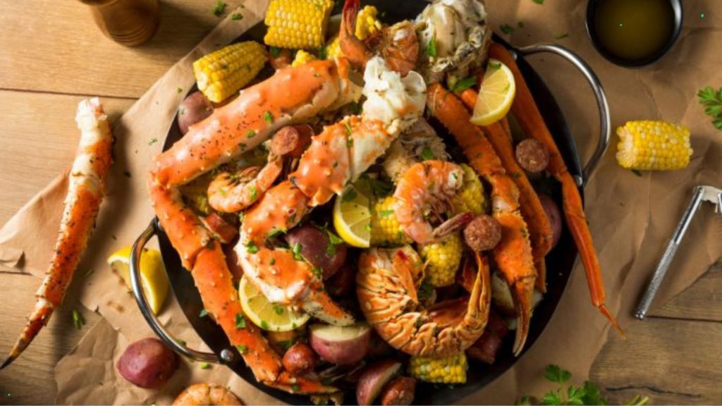 Makan seafood di Bandar Djakarta (ilustrasi)