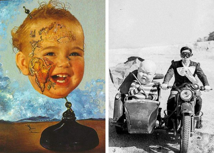 Baby T.O.P di MV Doom Dada terinspirasi dari “Baby Map of the World"