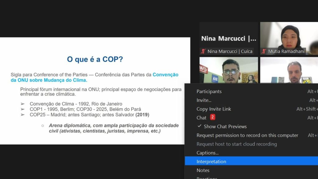 Eco Blogger Squad bersama Clima Colab Brasil