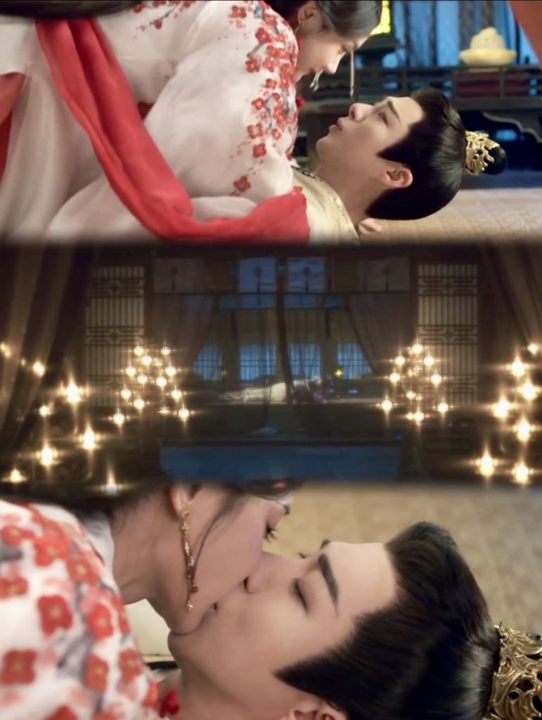 Momen romantis dalam A Dream Within a Dream