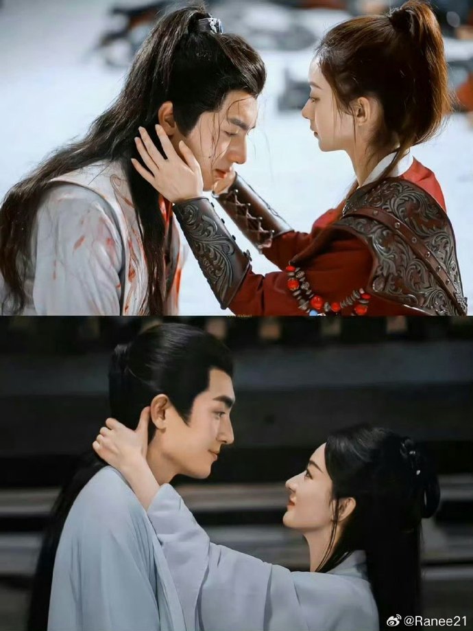 Sad ending "Princess Agents" (atas) dan happy ending "The Legend of Shen Li" (bawah)