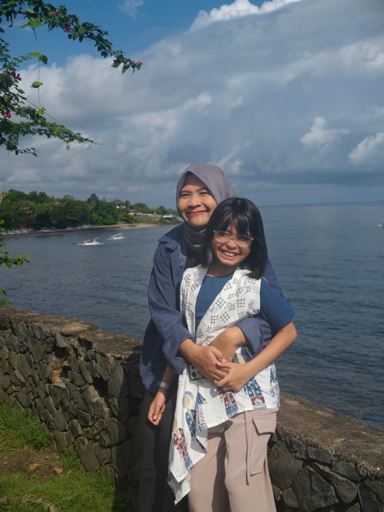 Bersama si sulung di Gili Selang