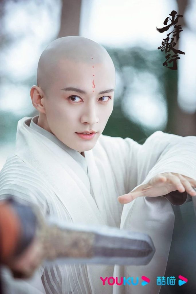 Wu Xin, biksu misterius yang mencuri perhatian penonton di "The Blood of Youth"