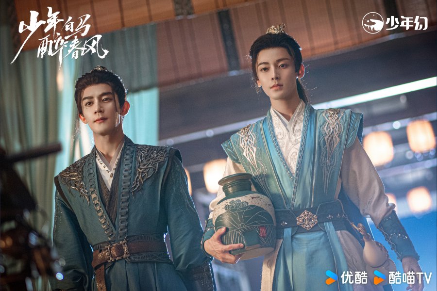 Changfeng dan Dongjun di Dashing Youth