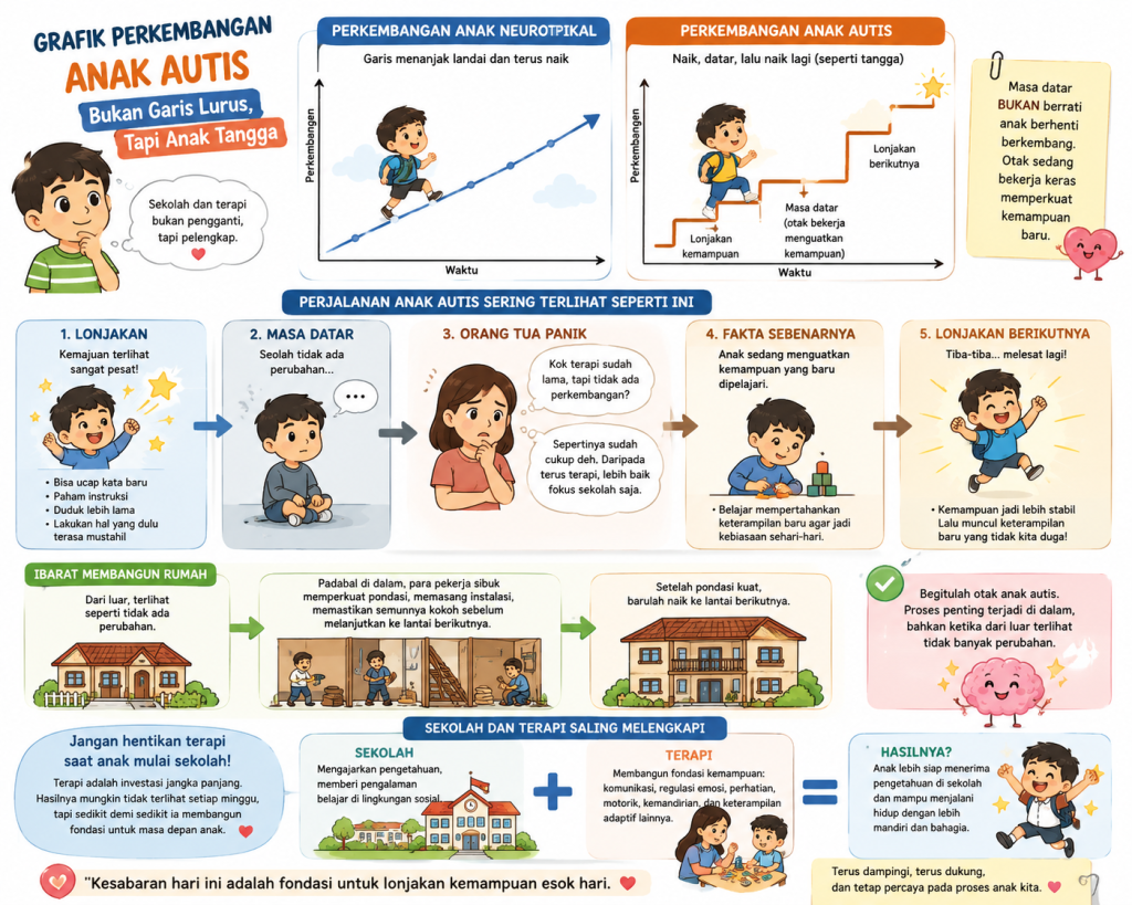 grafik anak autis